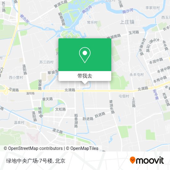 绿地中央广场-7号楼地图