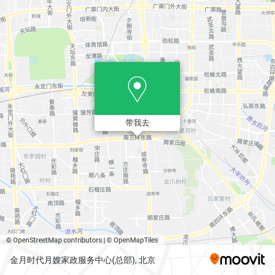 金月时代月嫂家政服务中心(总部)地图