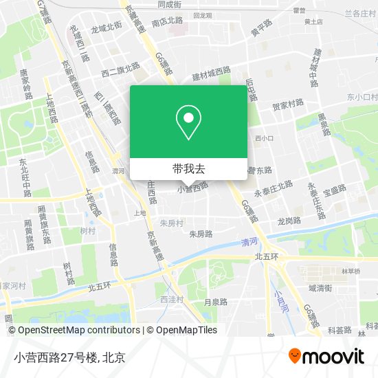 小营西路27号楼地图