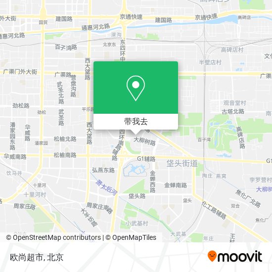 欧尚超市地图