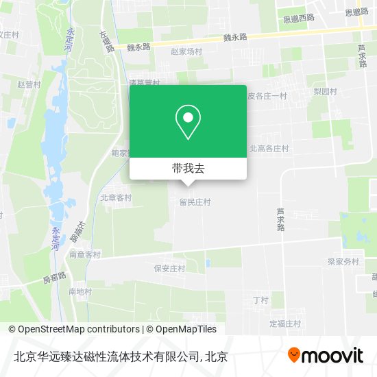 北京华远臻达磁性流体技术有限公司地图