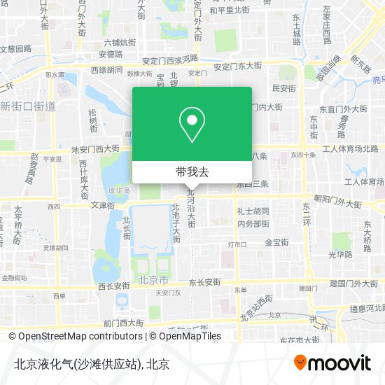 北京液化气(沙滩供应站)地图