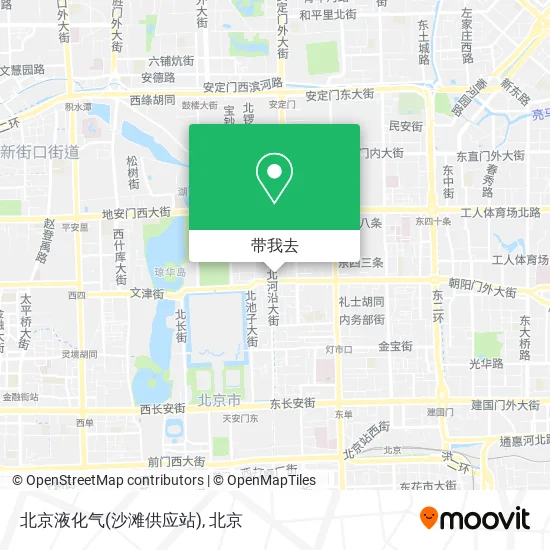 北京液化气(沙滩供应站)地图