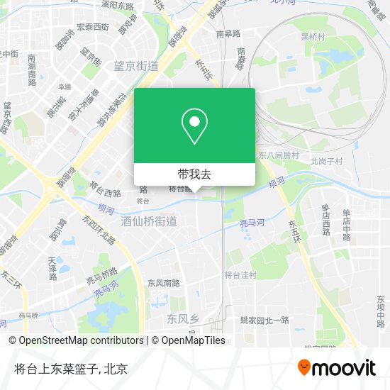 将台上东菜篮子地图