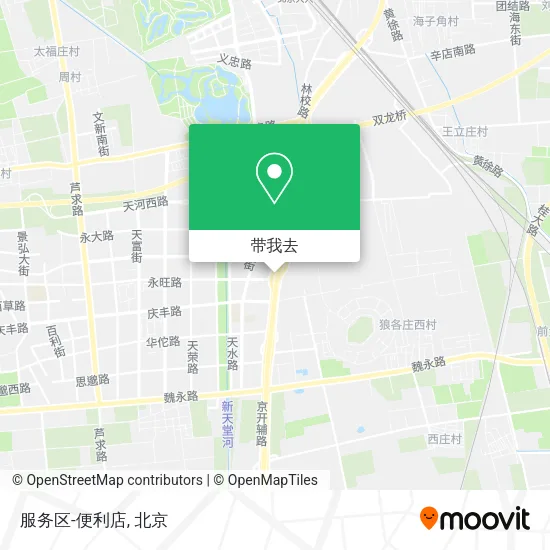 服务区-便利店地图