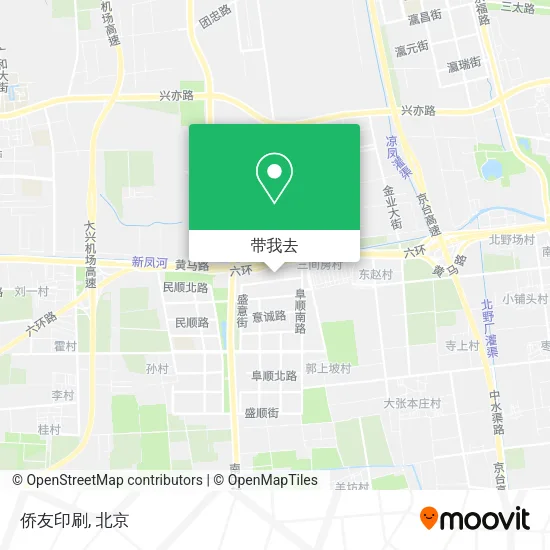 侨友印刷地图