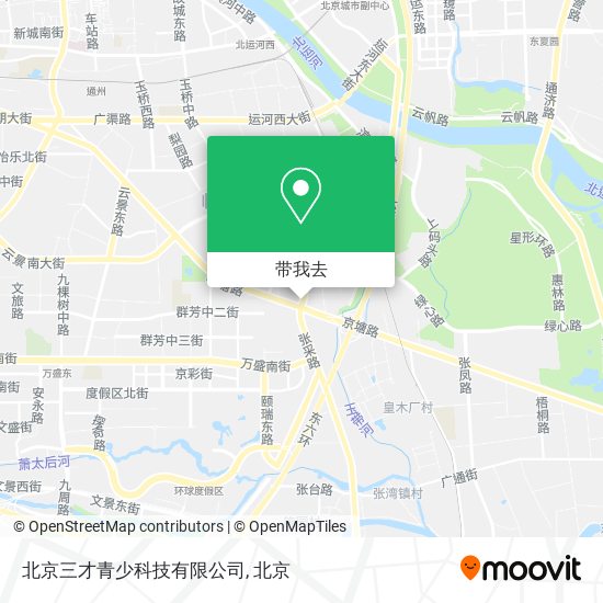 北京三才青少科技有限公司地图