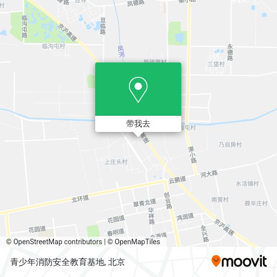青少年消防安全教育基地地图