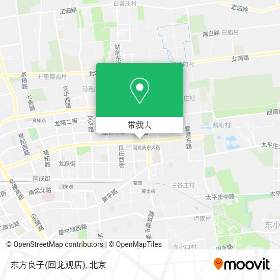 东方良子(回龙观店)地图