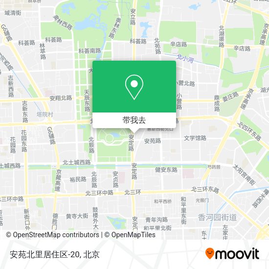 安苑北里居住区-20地图