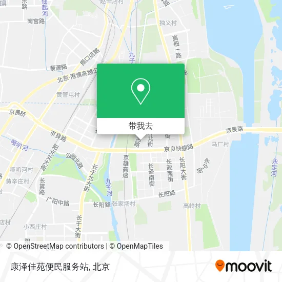 康泽佳苑便民服务站地图