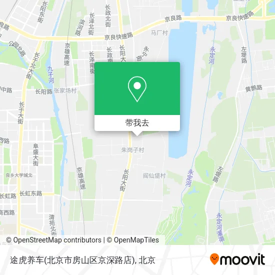 途虎养车(北京市房山区京深路店)地图