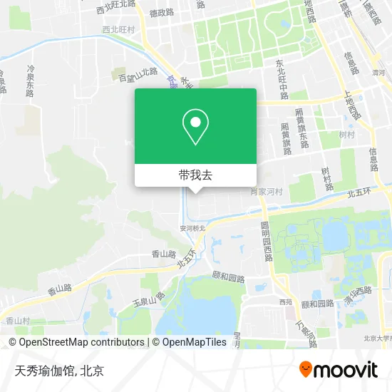 天秀瑜伽馆地图