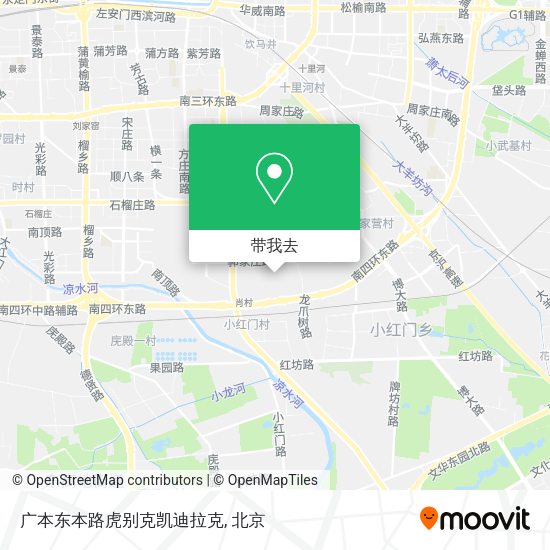 广本东本路虎别克凯迪拉克地图