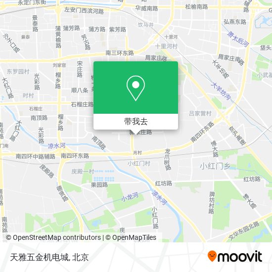 天雅五金机电城地图