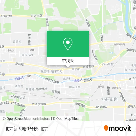 北京新天地-1号楼地图