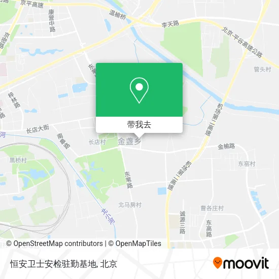 恒安卫士安检驻勤基地地图
