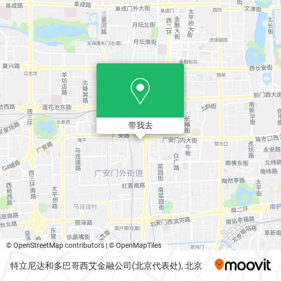 特立尼达和多巴哥西艾金融公司(北京代表处)地图