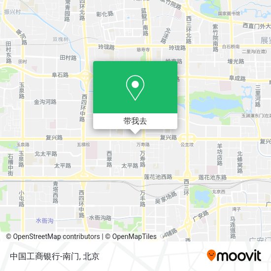 中国工商银行-南门地图