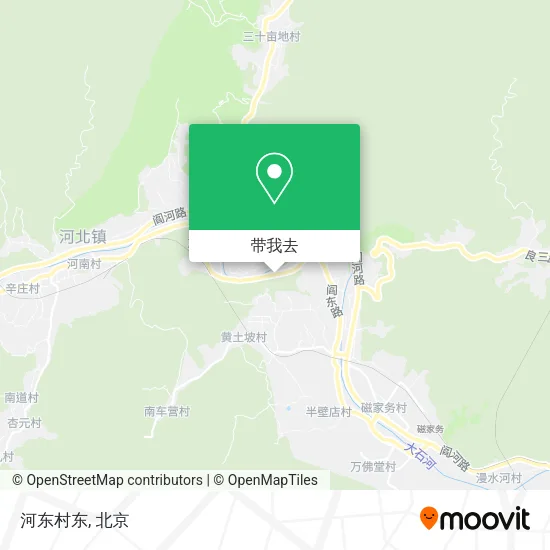河东村东地图