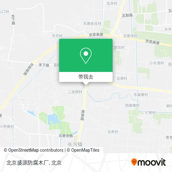 北京盛源防腐木厂地图
