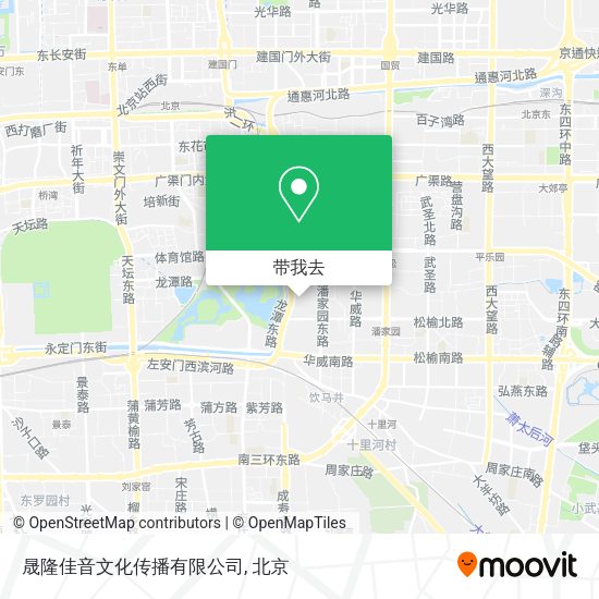 晟隆佳音文化传播有限公司地图
