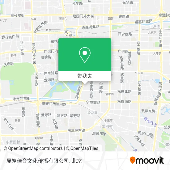 晟隆佳音文化传播有限公司地图