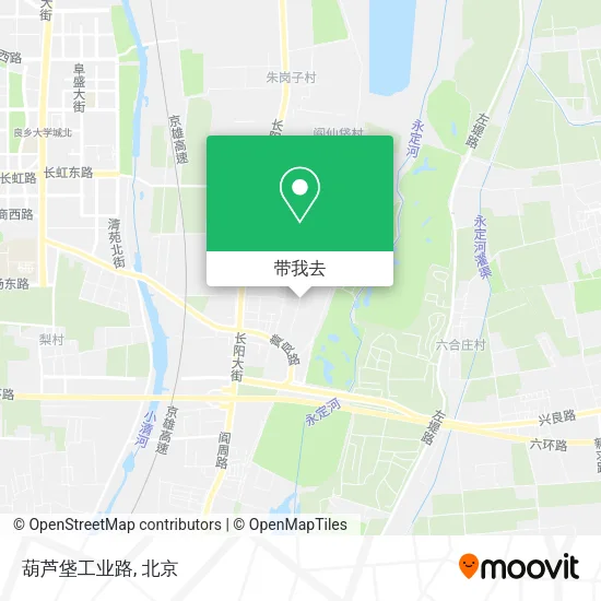 葫芦垡工业路地图