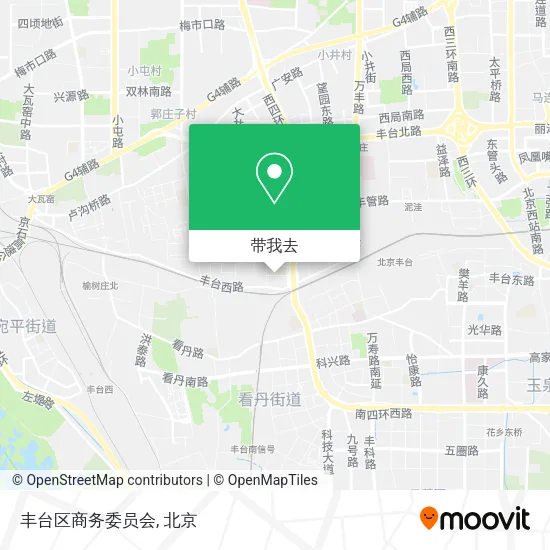 丰台区商务委员会地图
