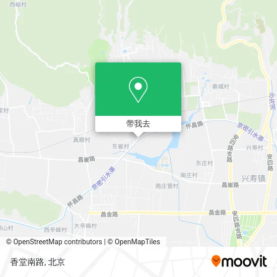 香堂南路地图