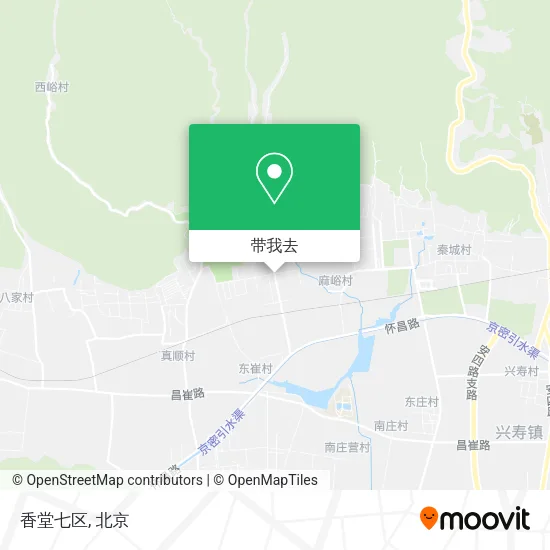 香堂七区地图