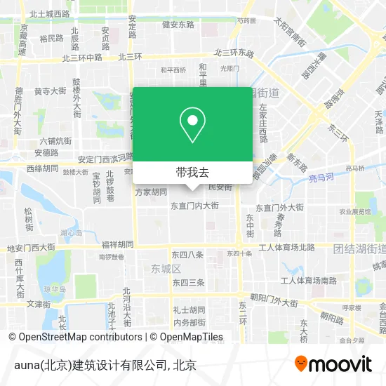 auna(北京)建筑设计有限公司地图