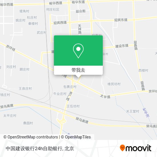 中国建设银行24h自助银行地图
