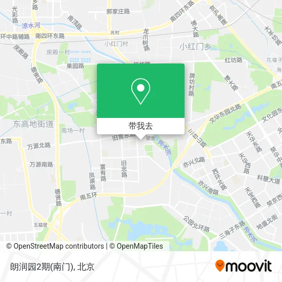 朗润园2期(南门)地图