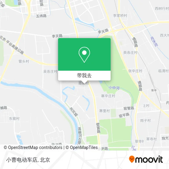 小曹电动车店地图