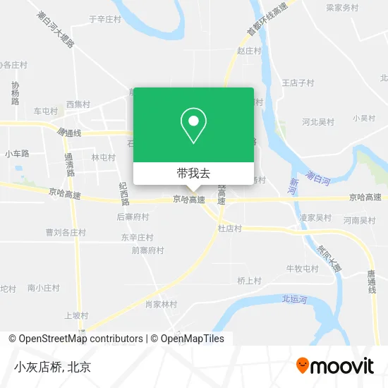 小灰店桥地图