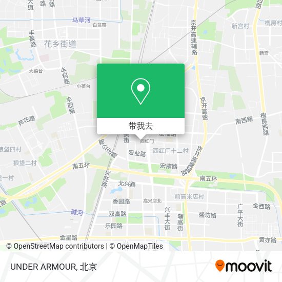 UNDER ARMOUR地图