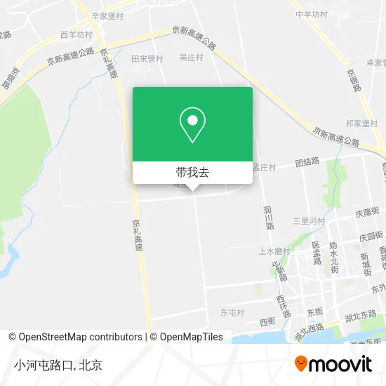 小河屯路口地图