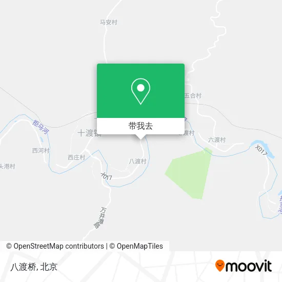 八渡桥地图