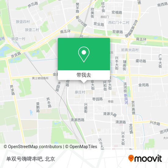 单双号嗨啤串吧地图