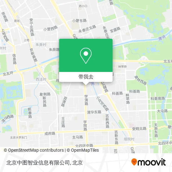 北京中图智业信息有限公司地图