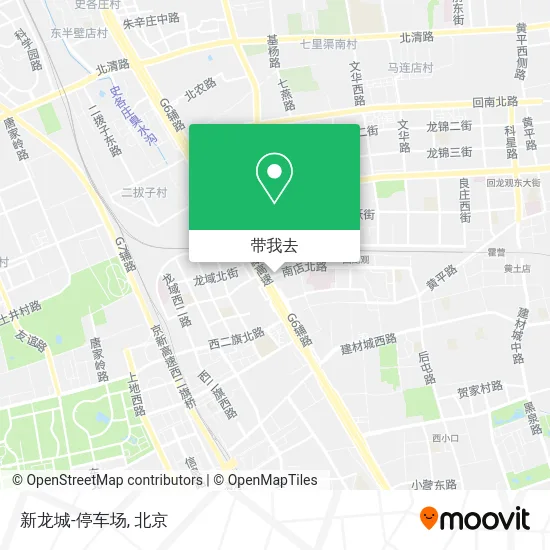 新龙城-停车场地图