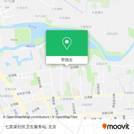 七里渠社区卫生服务站地图