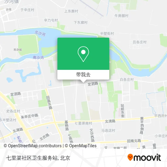 七里渠社区卫生服务站地图