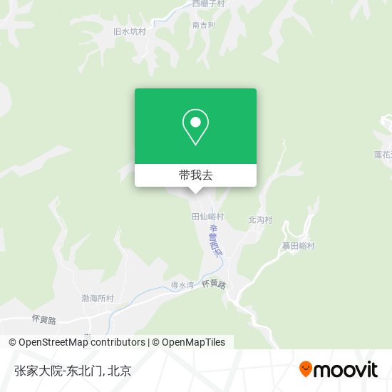 张家大院-东北门地图