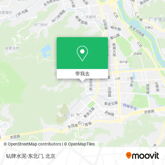 钻牌水泥-东北门地图