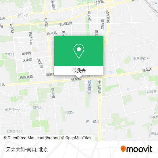 天荣大街-南口地图