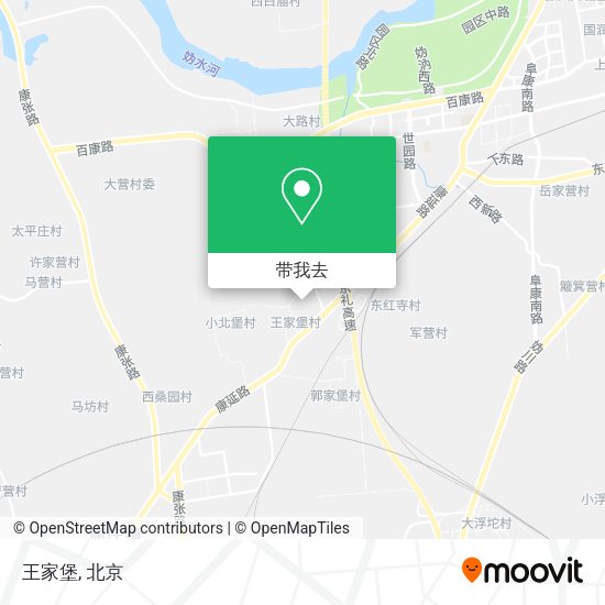 王家堡地图