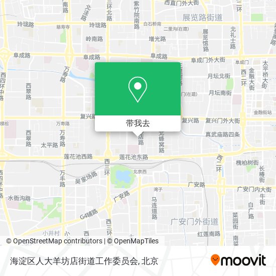 海淀区人大羊坊店街道工作委员会地图
