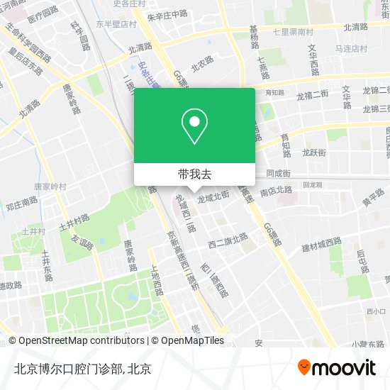 北京博尔口腔门诊部地图
